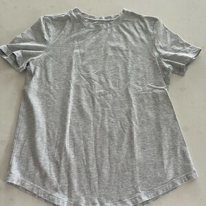 Lululemon Crewneck T-Shirt Heathered Gray Size 6